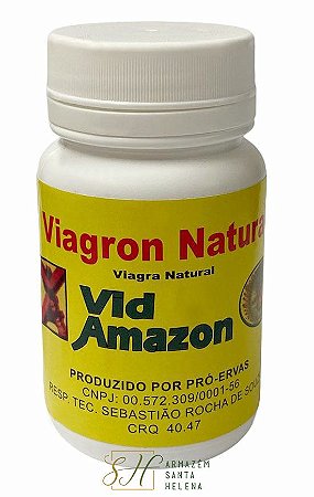 VIAGRON ESTIMULANTE NATURAL 500MG 60 CÁPSULAS