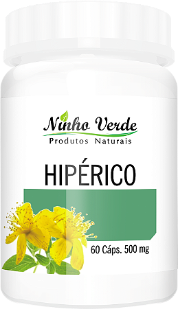 HIPÉRICO 500MG 60 CÁPSULAS - NINHO VERDE