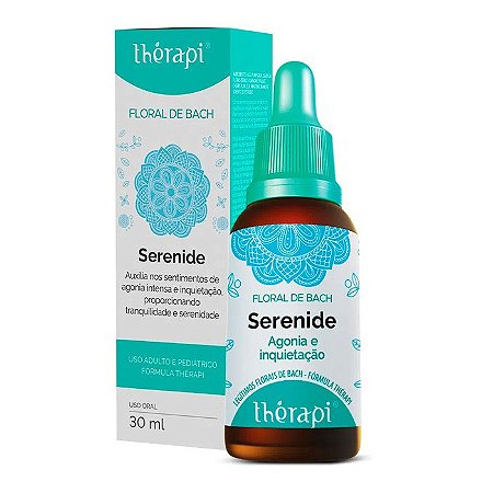 FLORAL SERENIDE AGONIA E INQUIETAÇÃO 30ML - FLORAL THERAPI