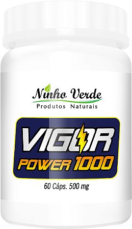 VIGOR POWER 1000 60 CÁPSULAS - NINHO VERDE