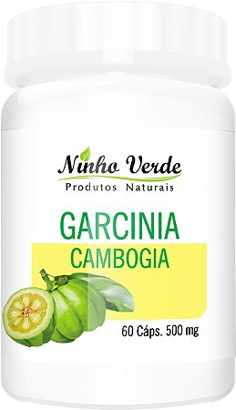 GARCÍNIA CAMBOGIA 500MG 60 CÁPSULAS - NINHO VERDE