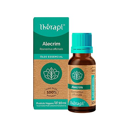 ÓLEO ESSENCIAL DE ALECRIM 10ML - FLORAL THERAPI