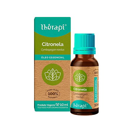 ÓLEO ESSENCIAL DE CITRONELA 10ML - FLORAL THERAPI