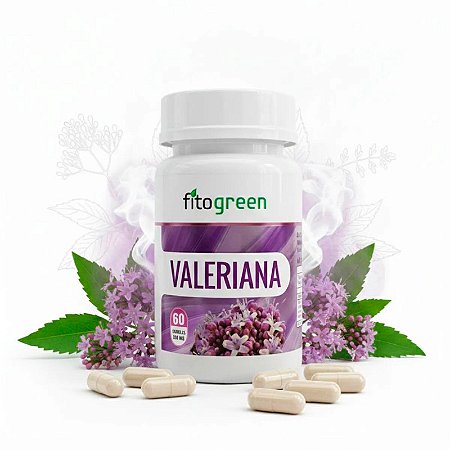 VALERIANA 500MG 60 CÁPSULAS - NINHO VERDE / FITO GREEN