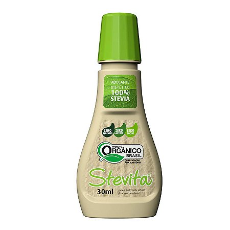 ADOÇANTE LÍQUIDO ORGÂNICO STÉVIA 30ML - STEVITA