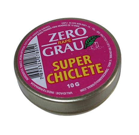 RAPÉ ZERO GRAU SUPER CHICLETE 10G - XINGU