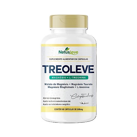 TREOLEVE 500MG 60 CÁPSULAS - NATUSLEVE