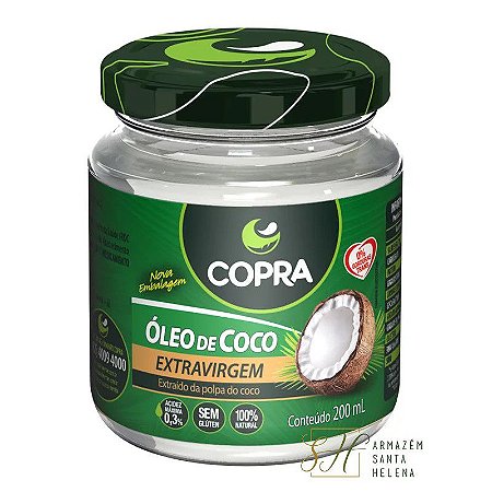 ÓLEO DE COCO EXTRA VIRGEM 200ML - COPRA