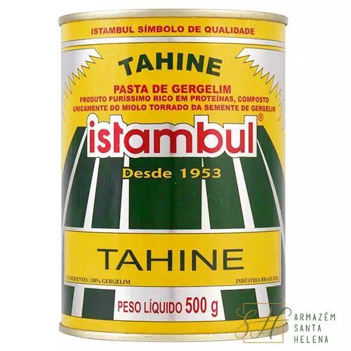 TAHINE PASTA DE GERGELIM 500G - ISTAMBUL