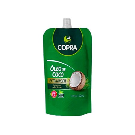 ÓLEO DE COCO EXTRA VIRGEM POUCH 100ML - COPRA