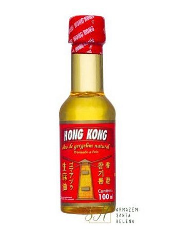 ÓLEO DE GERGELIM NATURAL 100ML - HONG KONG