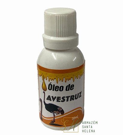 ÓLEO DE AVESTRUZ 100% NATURAL 30ML - PRÓ ERVAS