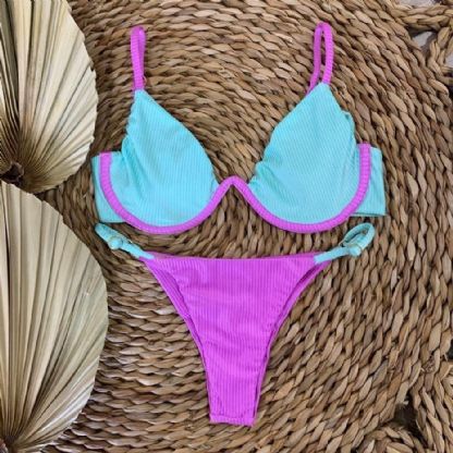 Biquini aro canelado Clearance