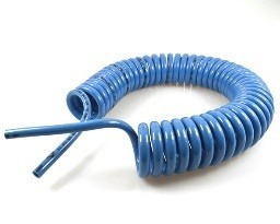 Tubo Pu Espiral Mangueira Pneumática Flexível Ø08mm x 5 metros