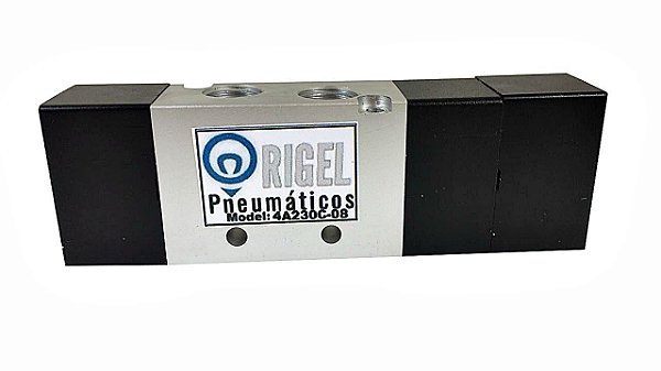 Válvula Direcional Pneumática 5/3 Vias Duplo Piloto  Centro fechado Rosca 1/4 Bsp