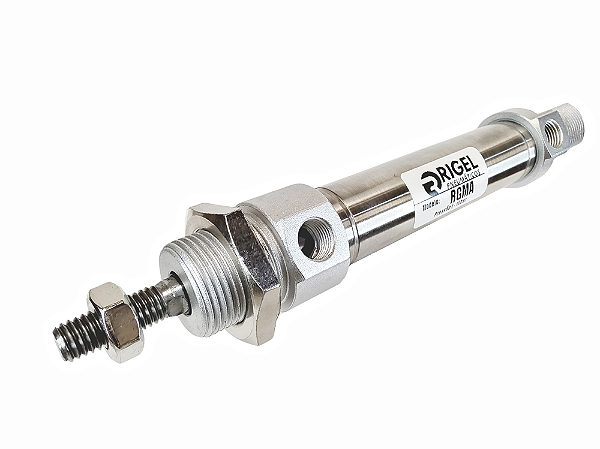Cilindro pneumático mini iso 6432 dupla ação ø25 x 300 mm curso