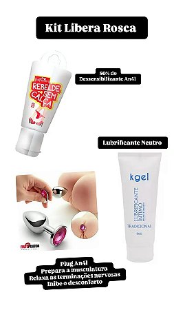 Kit Anal Libera Rosca
