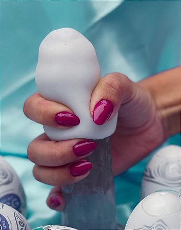 Egg Masturbador Masculino Texturizado Shiny