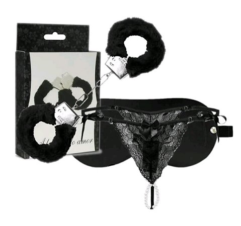 Kit Calcinha Tailandesa Algema Venda para Olhos