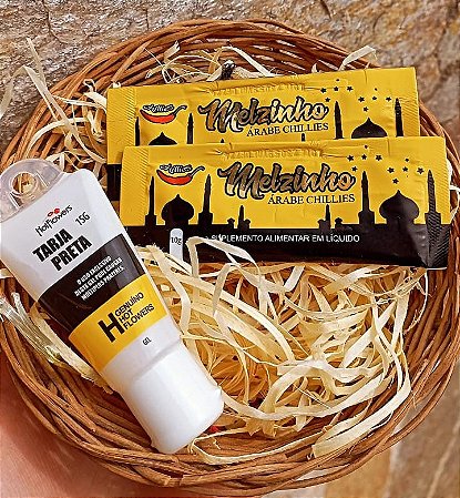Kit Aumenta Tesão Melzinho do Amor Gel Excitante Casal