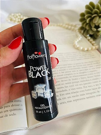 Gel Comestível Sexo Oral Power Black Ice