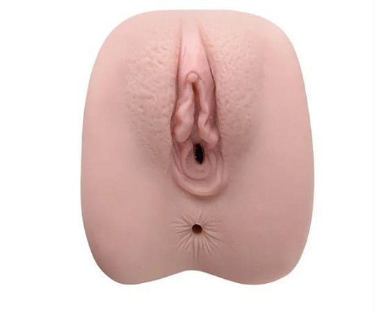 Masturbador Masculino Lanterna Duplo Vagina e Ânus