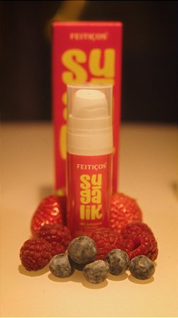 Gel Sugador Pulsador Líquido Sugalik Frutas Vermelhas