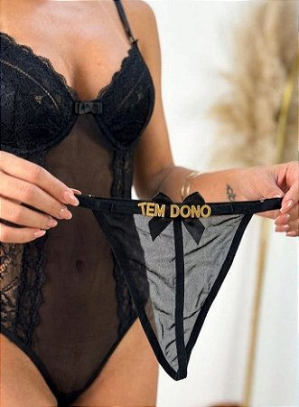 Calcinha Personalizada Fiozinho Frases Picantes