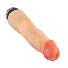 Prótese Pênis Realístico Com Vibrador 18,6cm