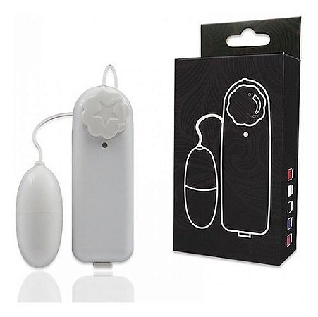 Vibrador Bullet Multivelocidades Branco