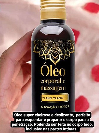 Óleo Massagem Ylang Ylang 120ml