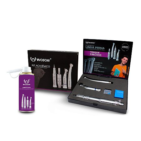 Kit Acadêmico Prima PB (4PEÇAS) - NÃO acompanha Bolsa