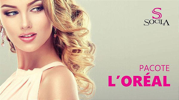 Pacote L'Oréal - Lote 100un