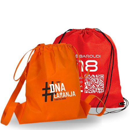 MOCHILA EM TNT KIT - SOB MEDIDA