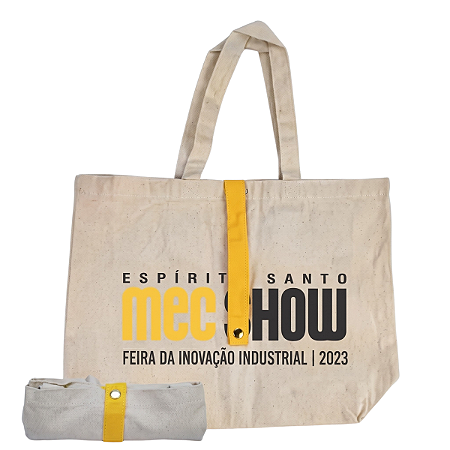 ECOBAGS EM ALGODÃO DOBRÁVEL - SOB MEDIDA