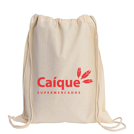 MOCHILA ALGODÃO CRU - SOB MEDIDA