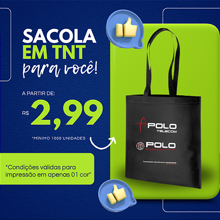 PROMOÇÃO SACOLA TNT