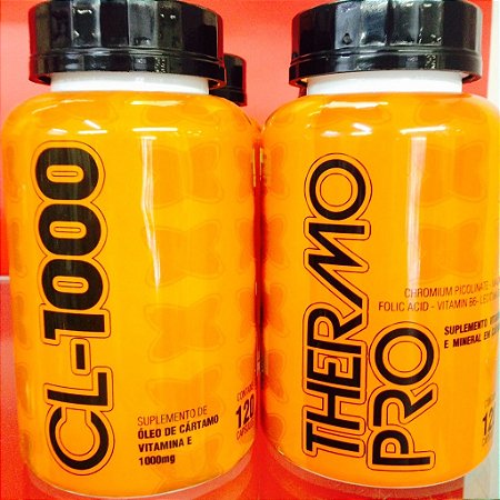 COMBO THERMO PRO + CL - 1000 (120 TABLETES CADA)