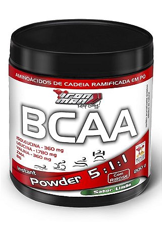 BCAA INSTANT POWDER IRON MAN 200G