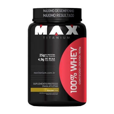100% Whey Concentrado Max Titanium