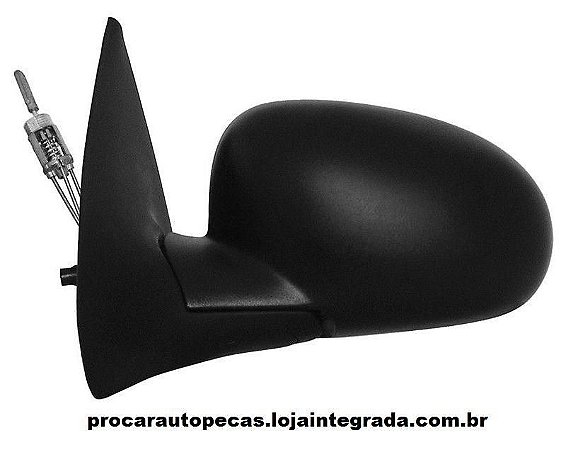 Retrovisor Gol 4 Portas 1997 a 1999 Saveiro 1997 a 1999 Lado Esquerdo