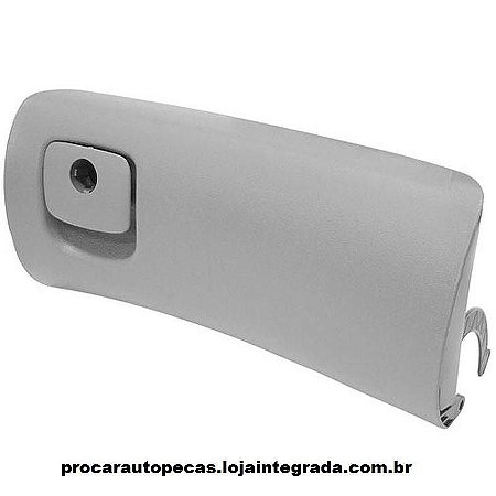 Tampa Porta Luvas Gol 1996 Até 1999 Cinza Claro Marca Indusparts