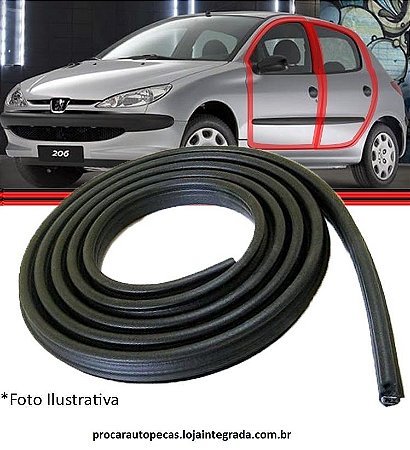 Borracha Porta 206 Unidade