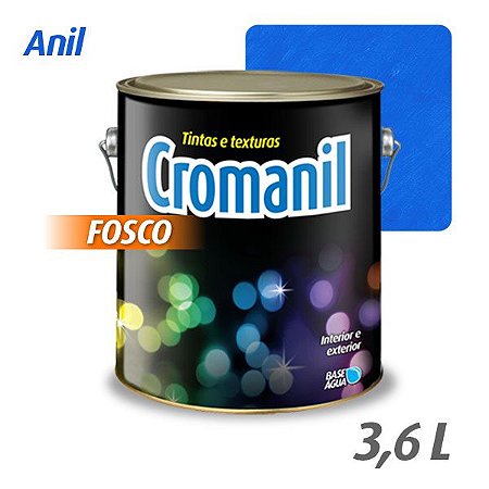ANIL - Cromanil Tinta Acrílica Fosca 3,6 litros