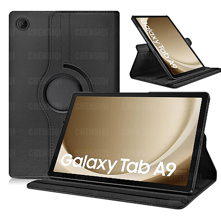 Capa Case Giratória para novo Galaxy Tab A9 de 8.7 Polegadas
