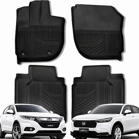 Tapete Premium Tipo Bandeja Para HONDA HRV - Com Bordas Elevadas P/ Reter Liquidos