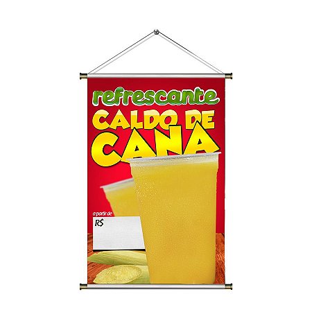 banner para vender caldo