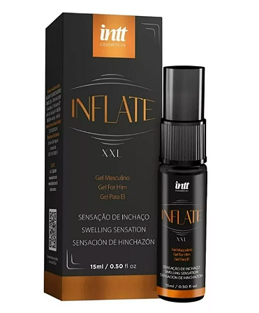 Inflate Gel Masculino 15ml | Intt Cosméticos - Potência e Sensação