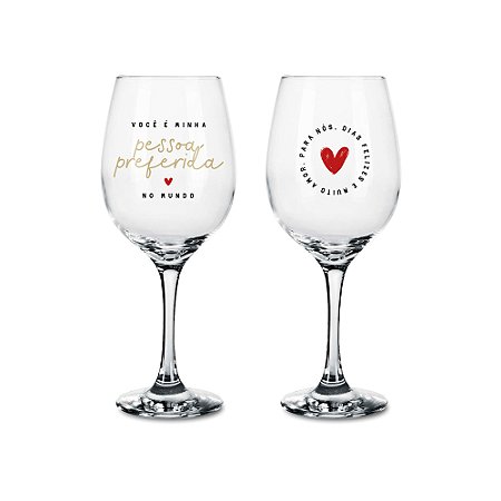 Taça Vinho Pessoa Preferida