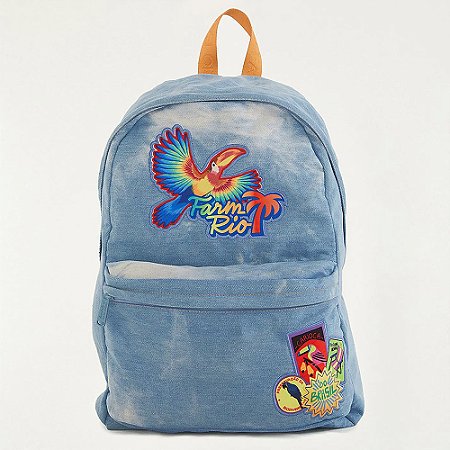 Mochila Farm Xodo Patch Rio Jeans
